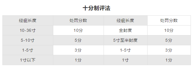 十分制評分法